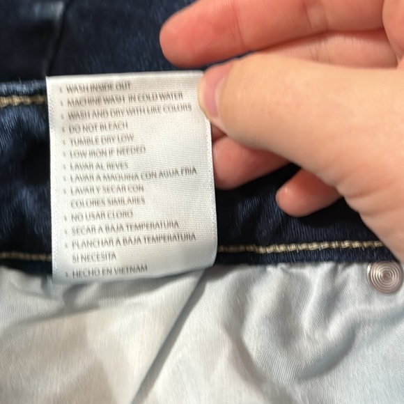 KanCan for Maurices high rise double exposed button distressed crop jeans sz 32 - Picture 12 of 13